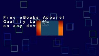 Free eBooks Apparel Quality Lab Manual on any device
