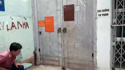 Motor cửa cổng nhà trọ mở bằng vân tay