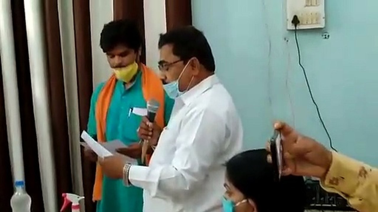 नगरपालिका में नामित सभासदों को दिलाई गई शपथ