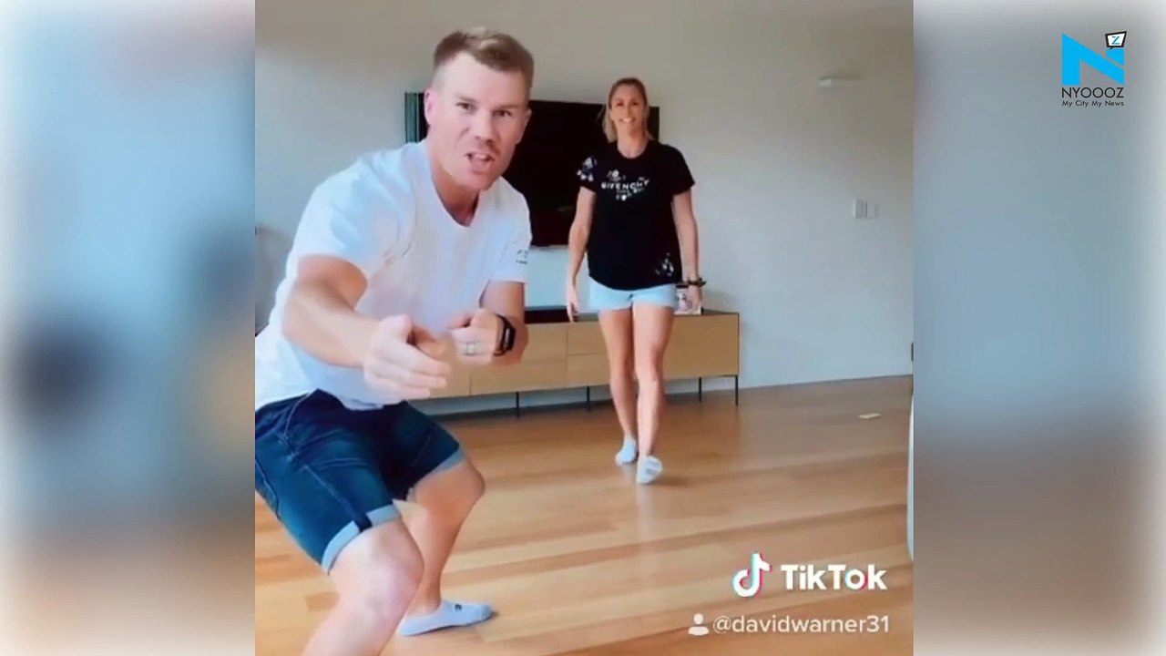 Watch, David Warner and wife groove to Akshay K...