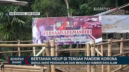 Keren! Kampung Tangguh di Bandung Ini Lawan Dampak Corona