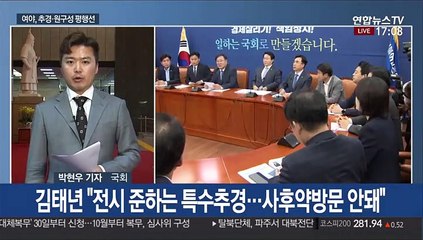 "추경 절차 즉시 돌입" vs "의회 독재 선전포고"