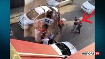 Report TV - Pezullohen dy efektivë policie në Tiranë! Njëri goditi të riun e prangosur