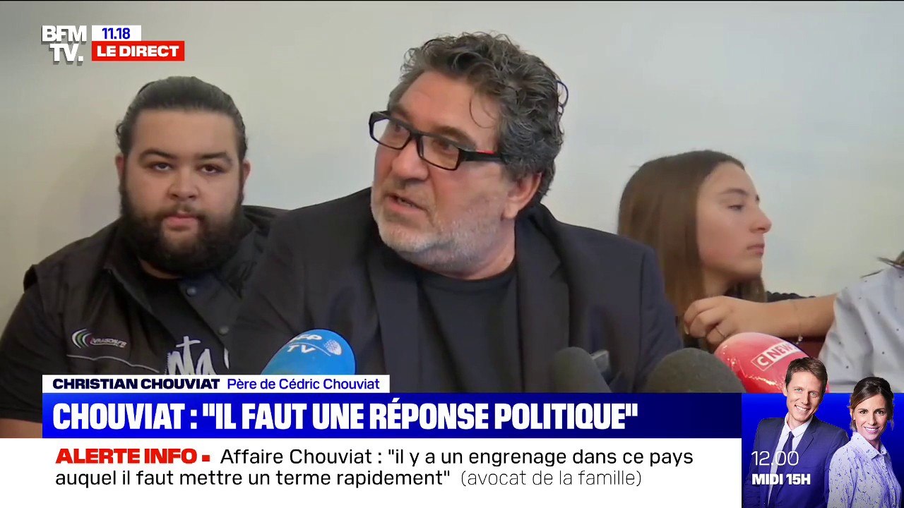 Le père de Cédric Chouviat estime qu'on n'a laissé "aucune chance" de survie à son fils