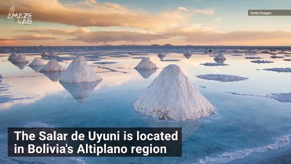 Largest Salt Flat on Earth Creates Heavenly Reflections