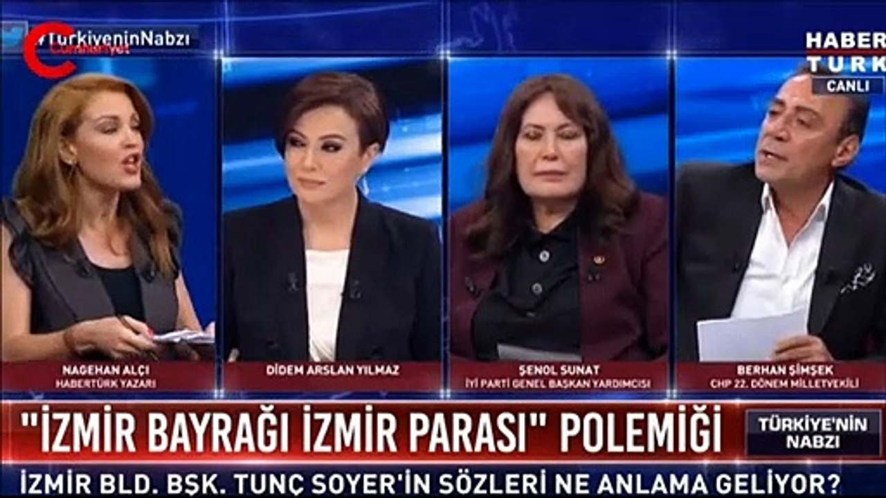 Canlı yayında sert tartışma! Reklama gitmek zorunda kaldı