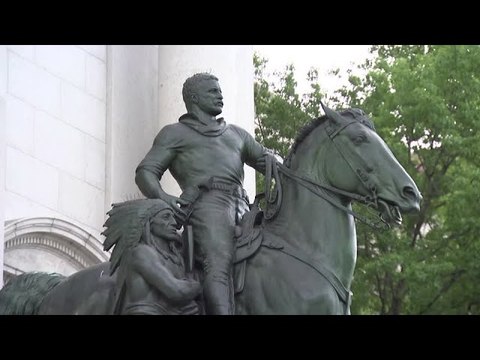 Trump opposed to removing Theodore Roosevelt's statue from outside Museum of Natural History