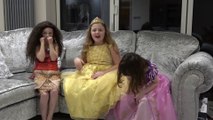 Sophia, Isabella e Alice Disney Princesas Moana Rapunzel e Belle!!