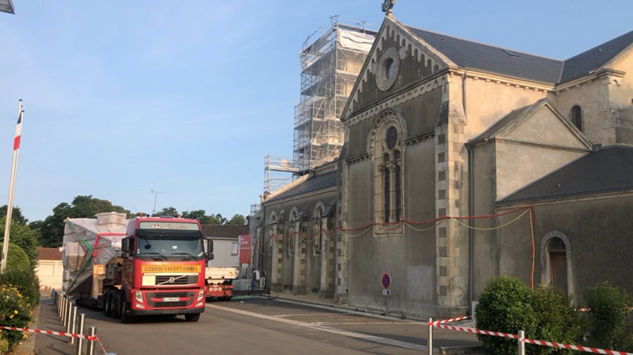 À Nesmy, l’église Saint-Pierre retrouve son clocher