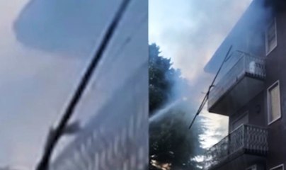 Padova - Incendio in appartamento, salva coppia di anziani (23.06.20)