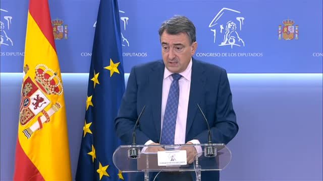 Aitor Esteban advierte de las prisas por alcanzar grandes acuerdos en la Comisión de Reconstrucción