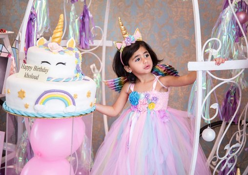 لقطات من حفل عيد ميلاد خلود الصغيرة ابنة الدكتورة خلود ومودل أمين