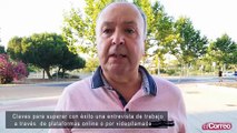 Julio García Gómez, explica cómo superar con éxito una entrevista de trabajo a través de plataformas online o por videollamada