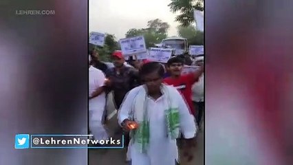 प्रमोद प्रेमी यादव उतरे सड़को पर ,शहीद जवानो को दी श्रद्धांजलि