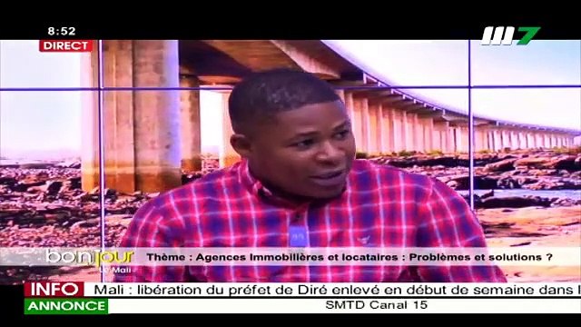 BONJOUR LE MALI DU 23 JUIN 2020 / Agence immobilière et locataires : Problème et solution?
