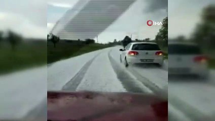 Bozüyük Dodurga yolu beyaza büründü