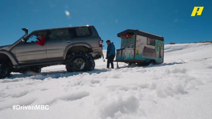 عبدو فغالي وعبد الله الدوسري يصنعان "رجل الثلج" ويدخلان في تحدي خطير