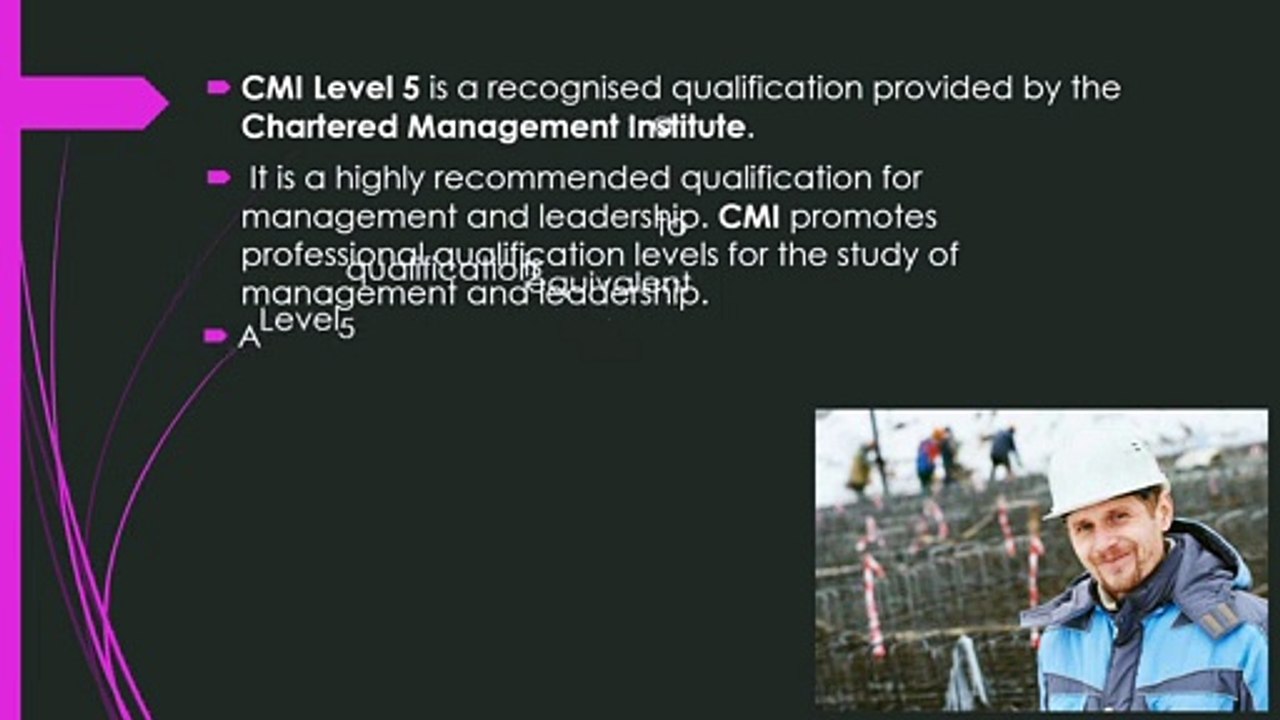 CMI LEVEL 5