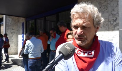 La FGTB mène une action "symbolique et visuelle" devant la Banque nationale de Belgique
