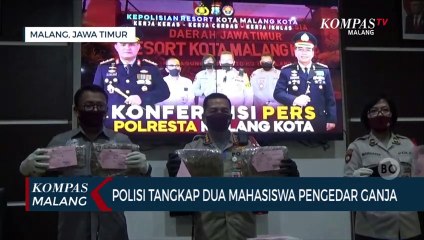 Dua Mahasiswa di Malang Ditangkap Karena Edarkan Ganja