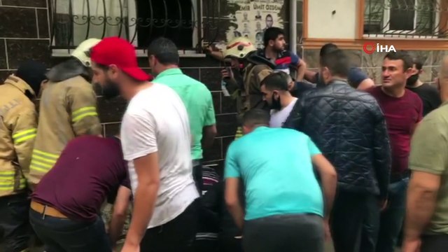 Selin ardından bodrum katta mahsur kalanlar kurtarılıyor