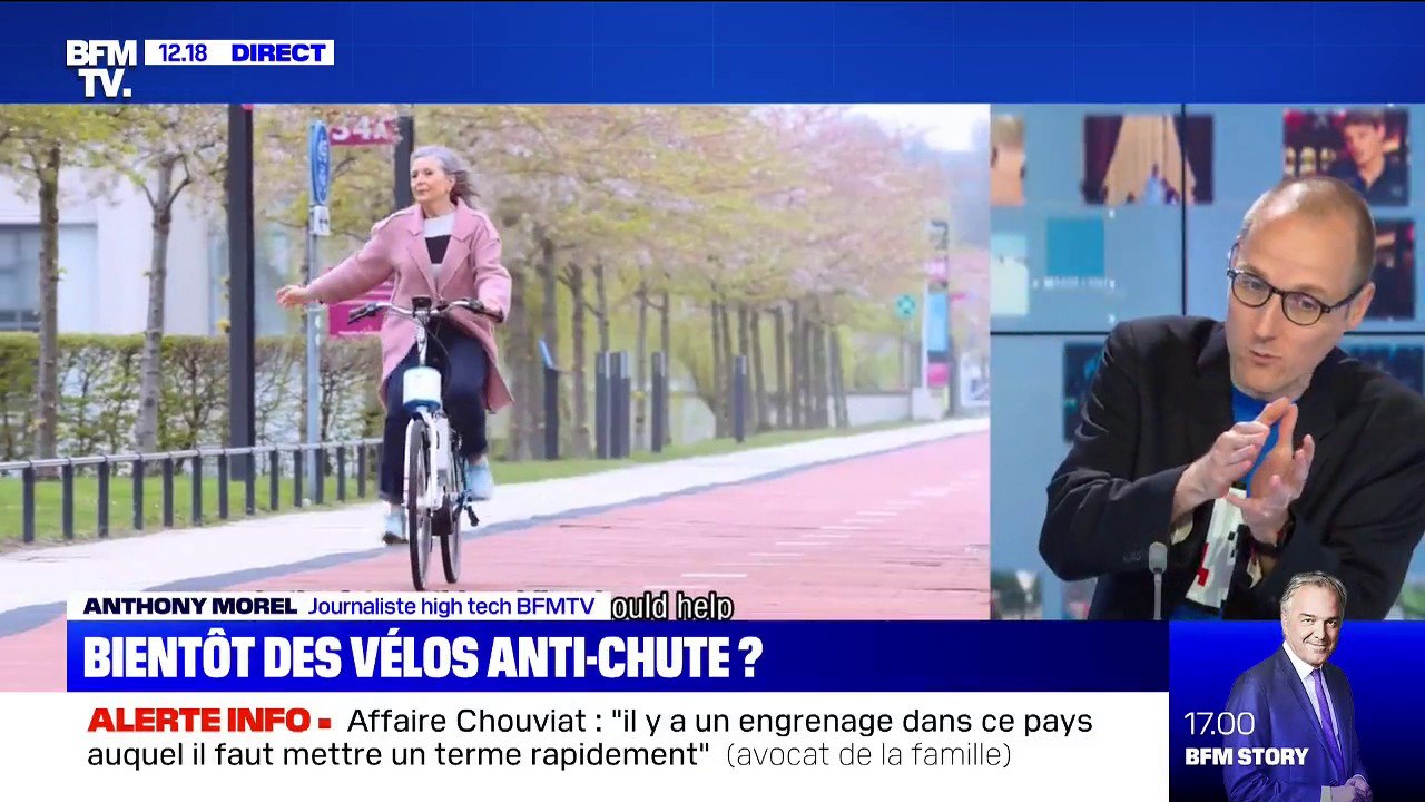Bientôt un vélo anti-chutes ?