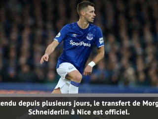 Transferts - Morgan Schneiderlin rejoint l'OGC Nice
