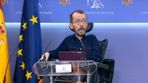 Podemos se desmarca del PSOE en referencia a la comisión de los GAL