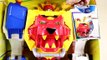 Power Rangers Power Morphin Megazord & Red Ranger Put Rita Repulsa In Toy Jail ! Superhero Toys_2