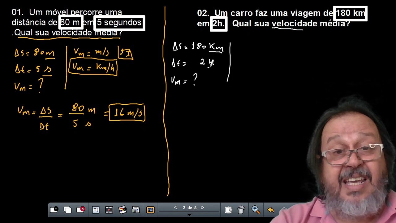 4 - RESUMO VELOCIDADE MÉDIA