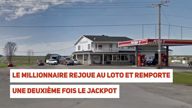 Le millionnaire rejoue au loto et remporte une deuxième fois le jackpot