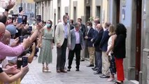 Los Reyes inician su gira nacional visitando Gran Canaria
