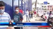 EN VIVO | Largas filas en CNEL para presentar reclamos de planillas