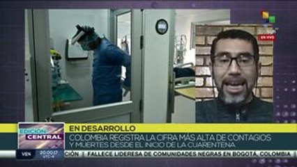 Colombia: récord de contagios y muertes por COVID-19 en 24 horas