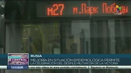 Rusia: disminuyen significativamente nuevos casos de COVID-19