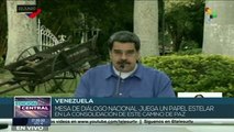Pdte. Maduro destaca rol de Mesa de Diálogo en consolidación de la paz