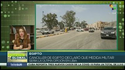 Скачать видео: Egipto pide a Liga Árabe discutir la escalada del conflicto en Libia