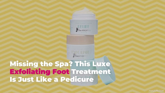 Missing the Spa? This Luxe Exfoliating Foot Treatment Is Just Like a Pedicure