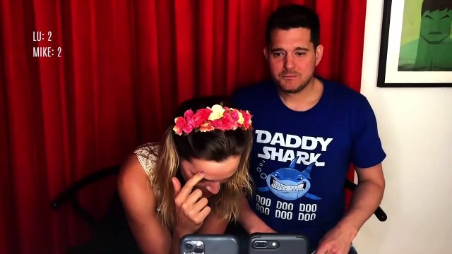 ¡Que soy alérgico! : Luisana Lopilato, Michael Bublé y los bloopers inéditos de su cuarentena