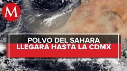 ¿Por qué llega el Polvo del Sahara a México?