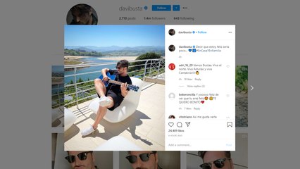 David Bustamante regresa por fin a su paraíso soñado