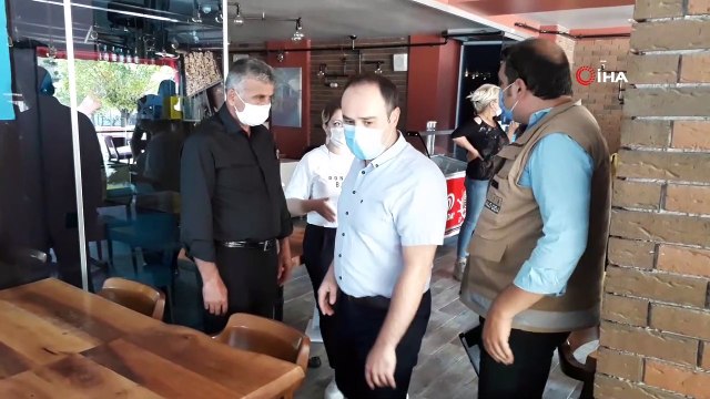 Kafe, kıraathane ve lokantalar denetlendi