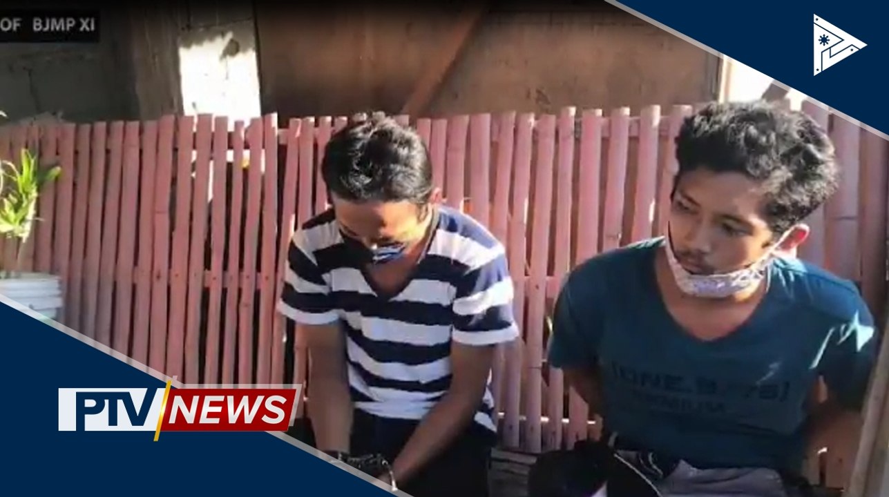 Dalawang lalaki na nagtangkang magpuslit ng iligal na droga sa Davao City Jail, arestado