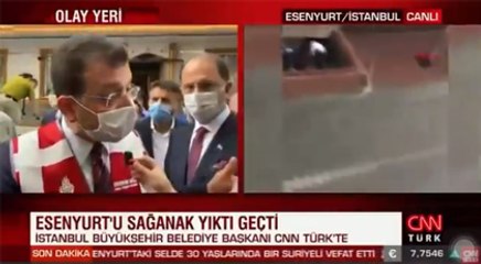 İmamoğlu o soruya CNN Türk canlı yayınında böyle tepki gösterdi