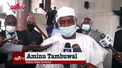 Tambuwal reacts to Monica Dongban-Mensem's swearing-in