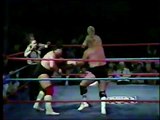 Wahoo McDaniel, Tommy Rich & Jerry Blackwell vs. Adrian Adonis, Randy Rose & Dennis Condrey AWA 1987