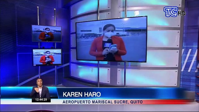 Presidente Lenín Moreno participó en la recepción de 450 toneladas de insumos médicos por parte de la Organización Mundial de Salud