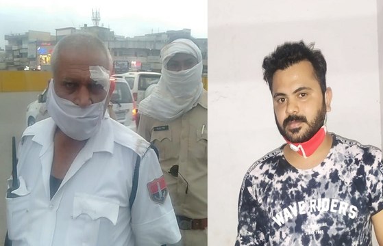 Head constable injured in kota