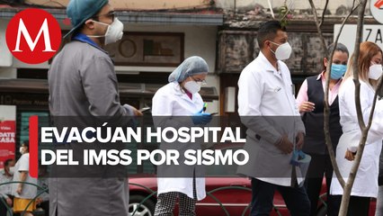 Evacúan funcionarios de Hospital de IMSS en CdMx