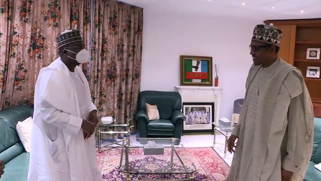 Senate President meets with Buhari over insecurity, APC crisis